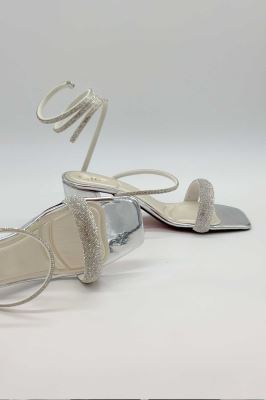 کفش مجلسی پاشته دار دور مچ نگینی 