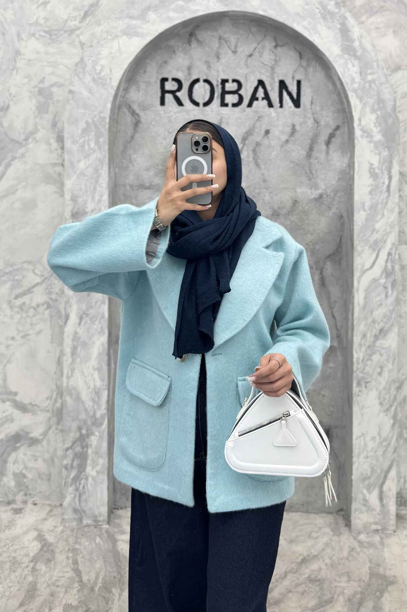 کت آستردار توییت پشمی تک دکمه توییتی