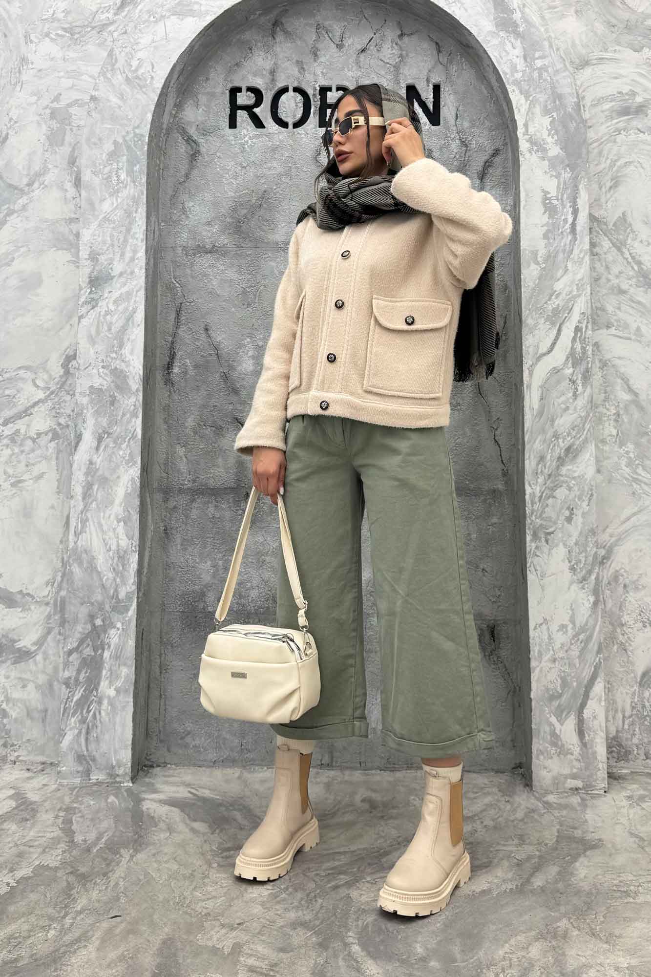 کت لمزور آستردار دو جیب پاکتی DEZIRE