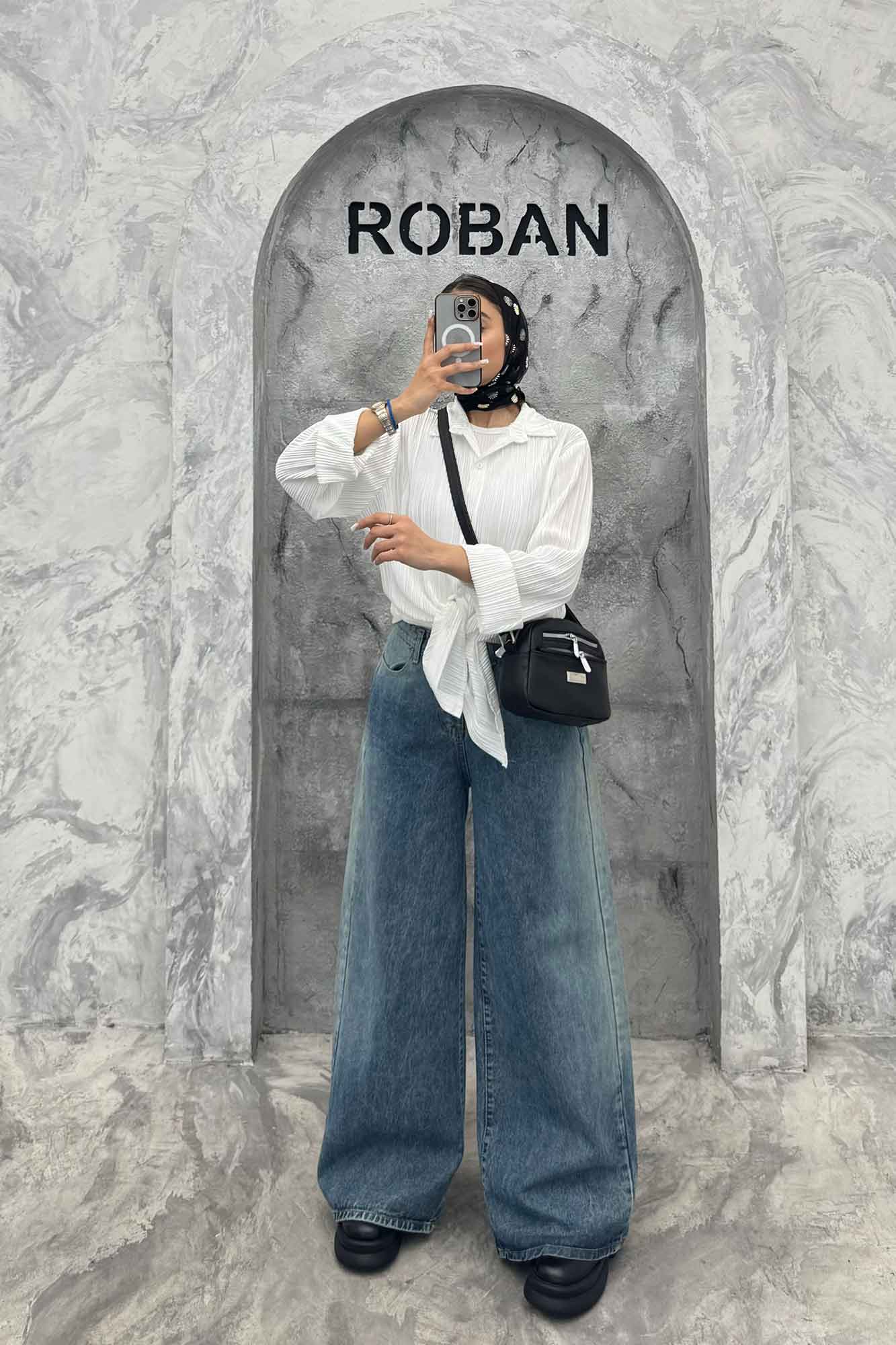 شومیز ساتن پیلیسه ساده