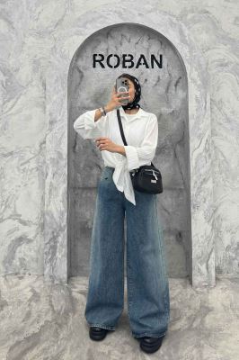 شومیز ساتن پیلیسه ساده