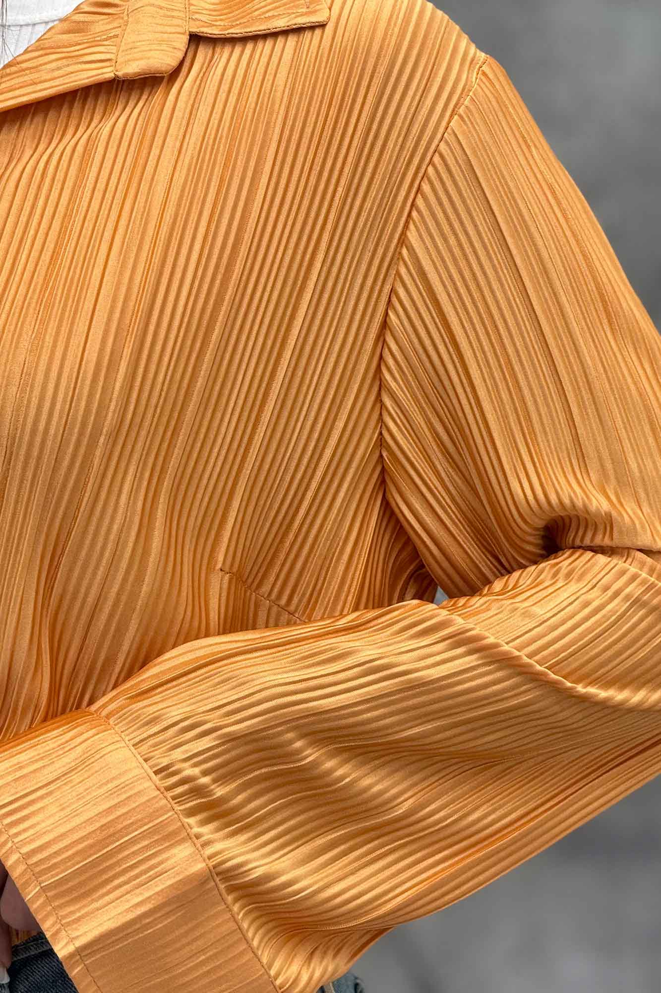 شومیز ساتن پیلیسه ساده