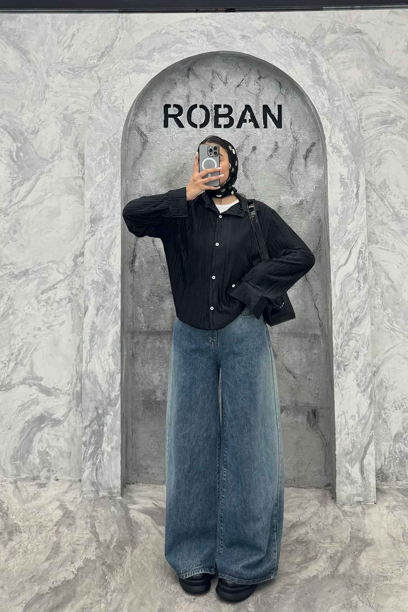 شومیز ساتن پیلیسه ساده