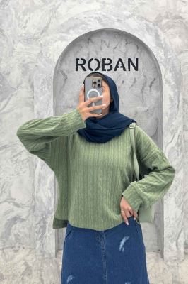 بلوز آستین بلند مراکشی