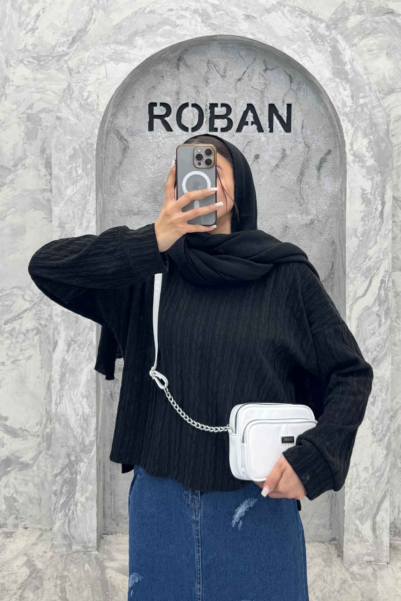 بلوز آستین بلند مراکشی