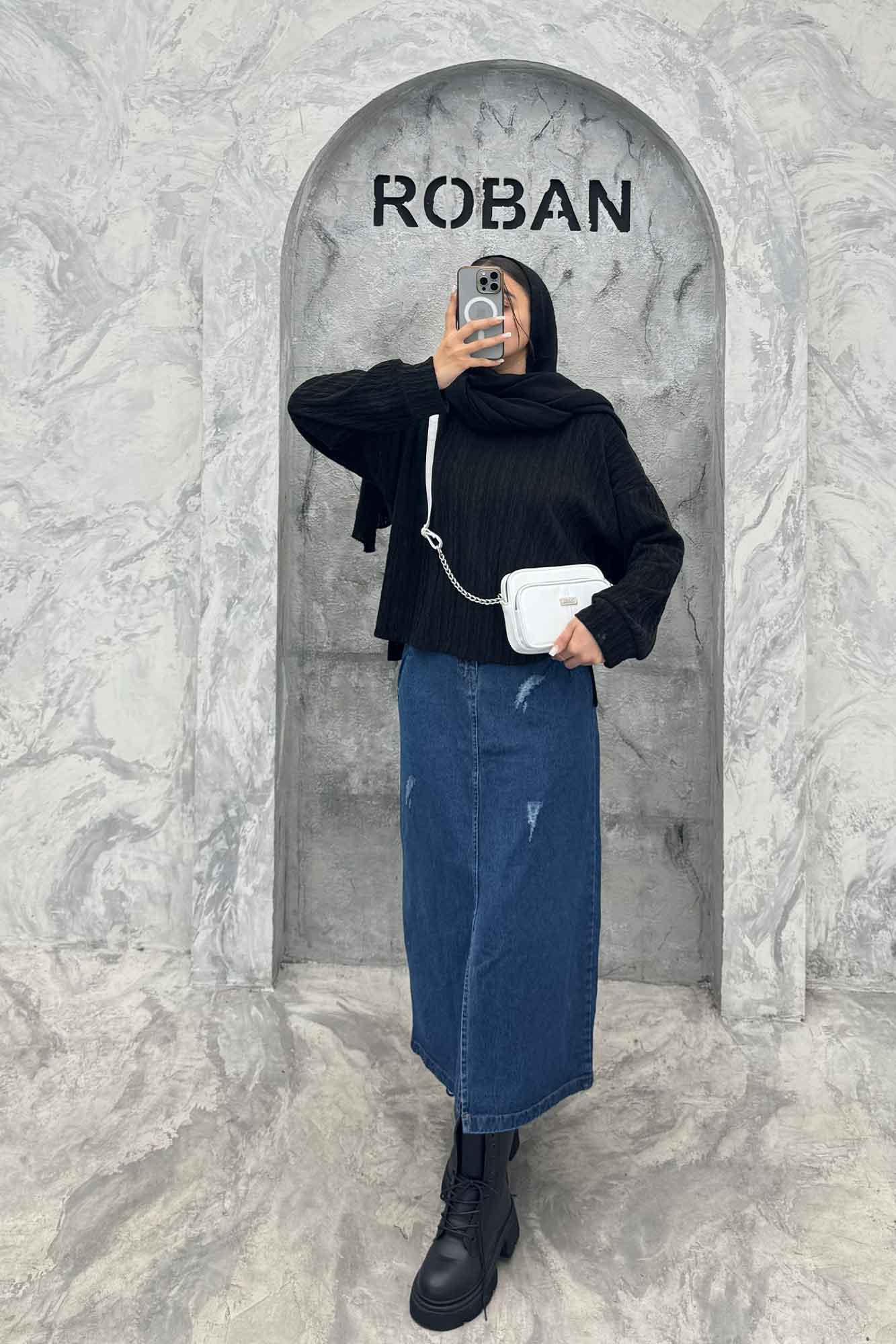 بلوز آستین بلند مراکشی