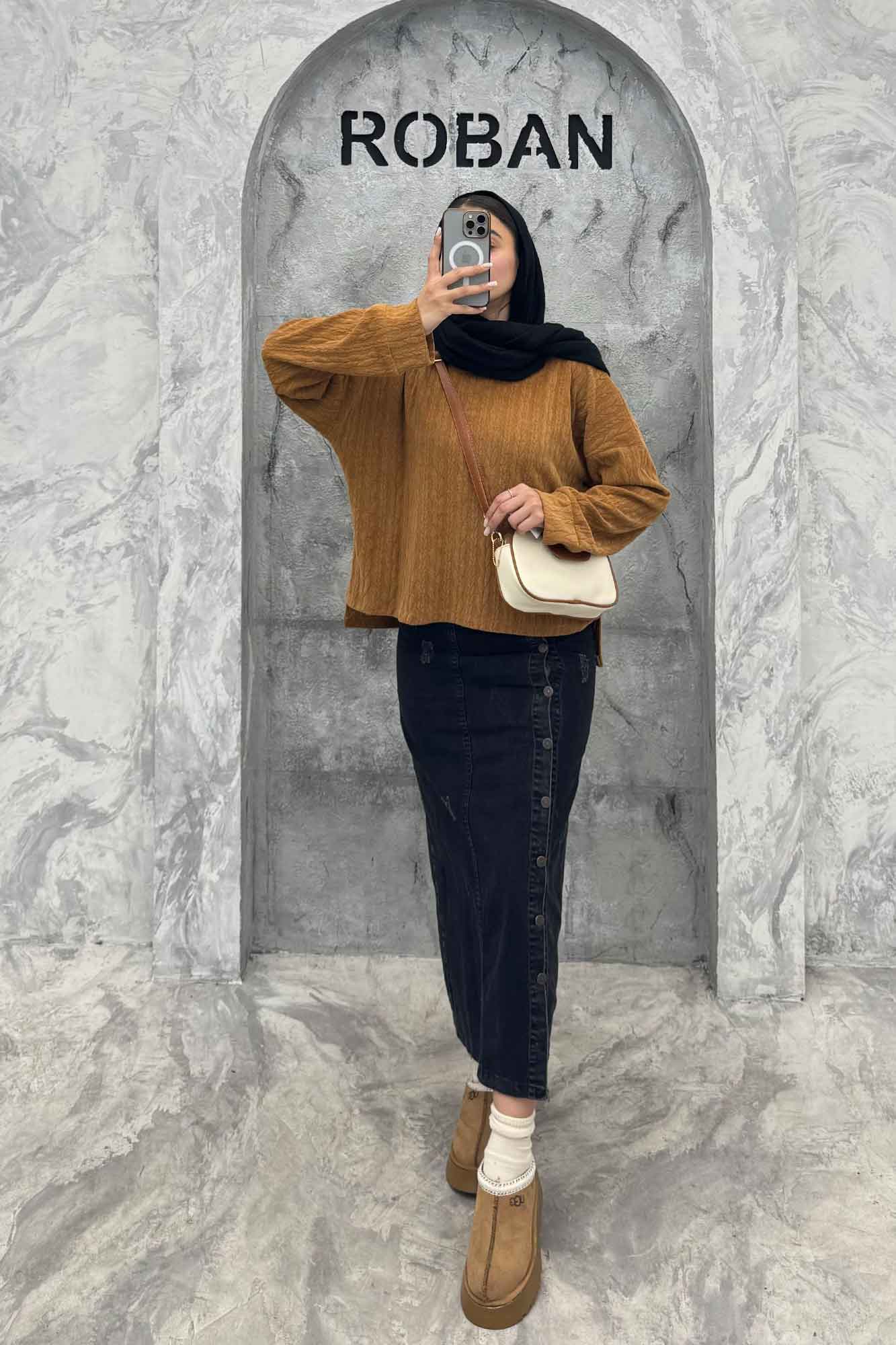 بلوز آستین بلند مراکشی