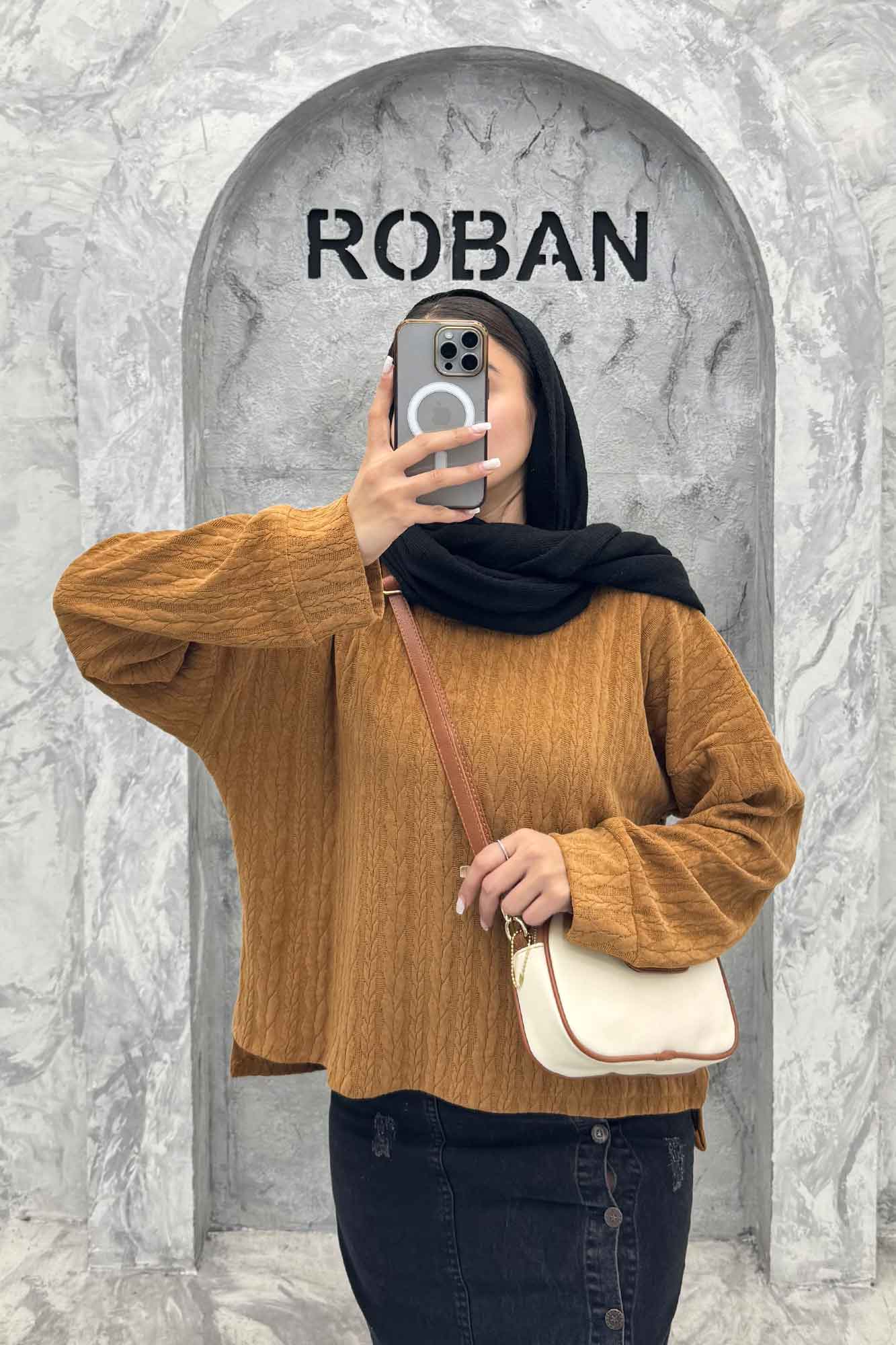 بلوز آستین بلند مراکشی