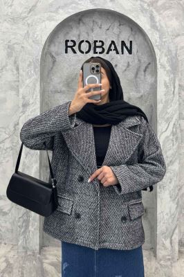 کت لمزرو آستردار 4 دکمه کارولین