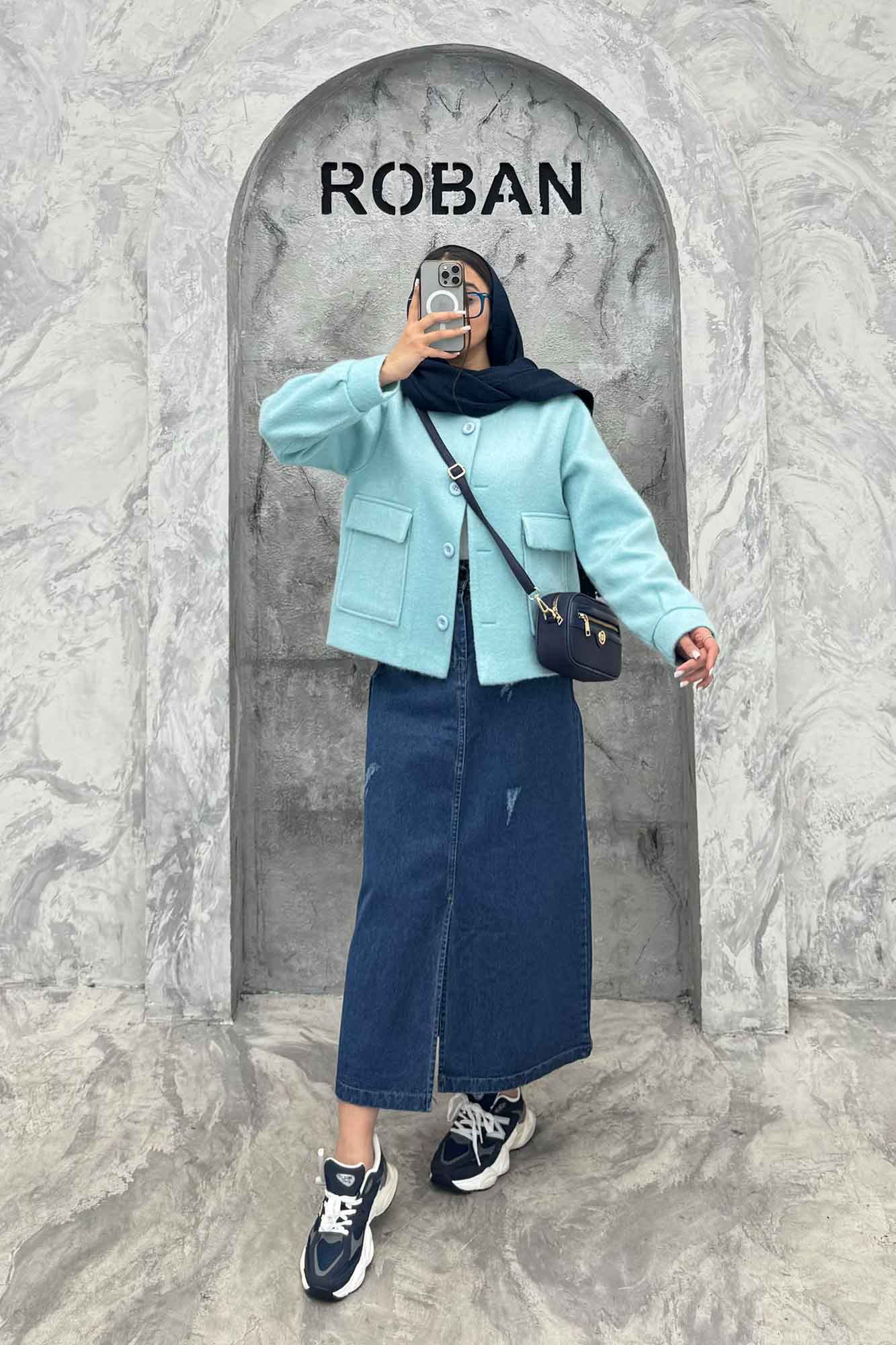 کت آستردار توییت پشمی دو جیب ژان