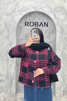 کت آستردار توییت پشمی دو جیب ژان