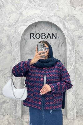 کت آستردار توییت پشمی دو جیب ژان