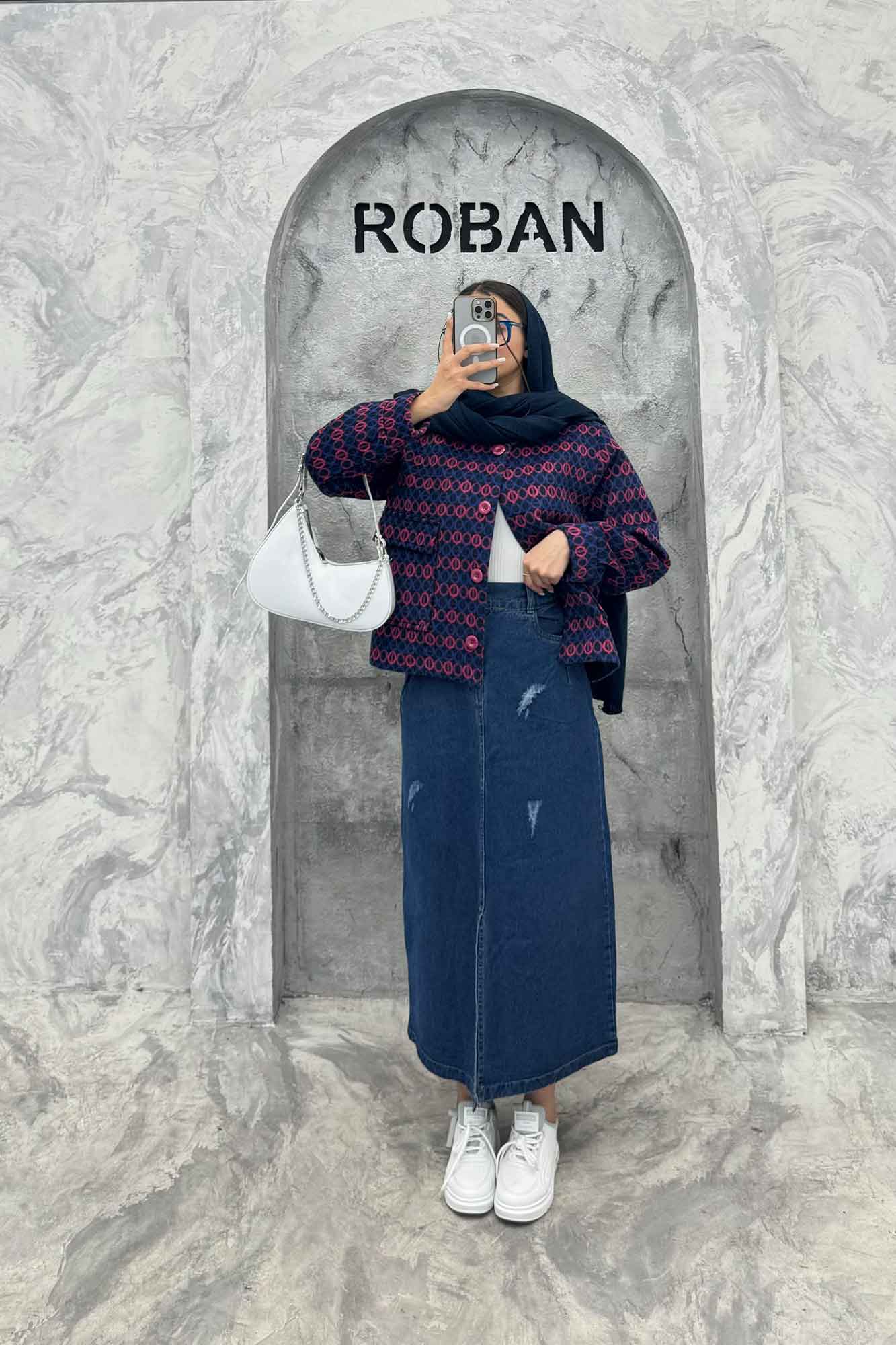 کت آستردار توییت پشمی دو جیب ژان