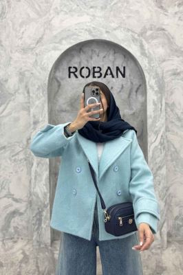 کت توییت پشمی یقه انگلیسی پهن آستردار NIL