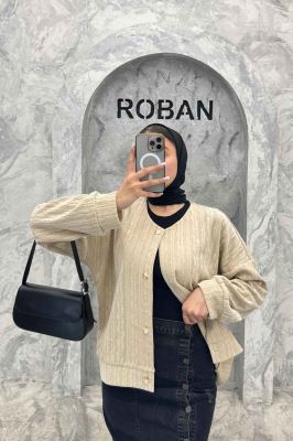 کت یقه گرد مراکشی سمن