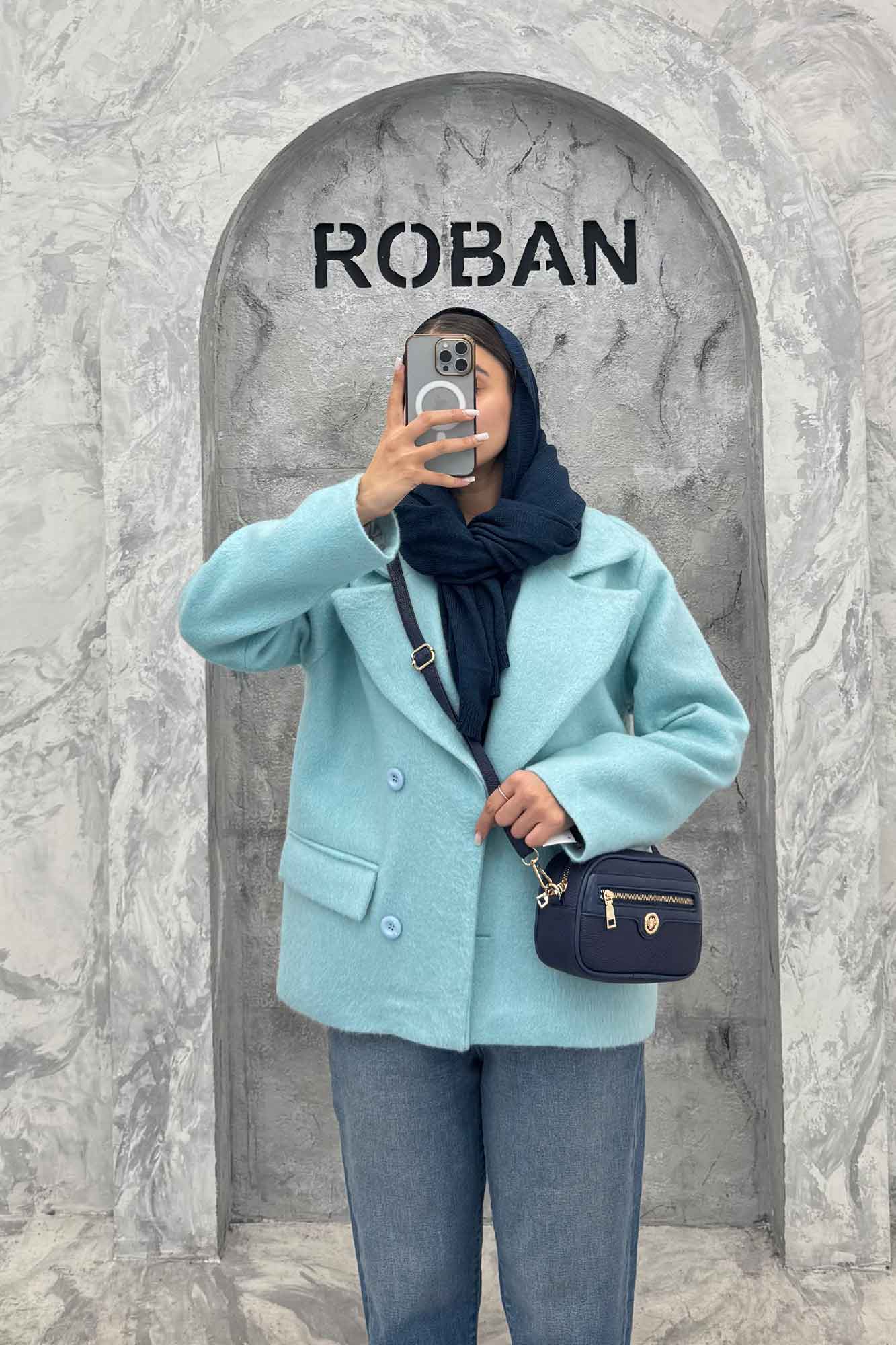 کت آستردار 4 دکمه توییت پشمی استلا