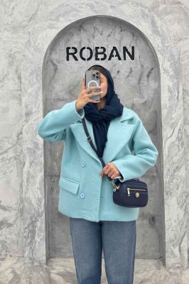 کت آستردار 4 دکمه توییت پشمی استلا