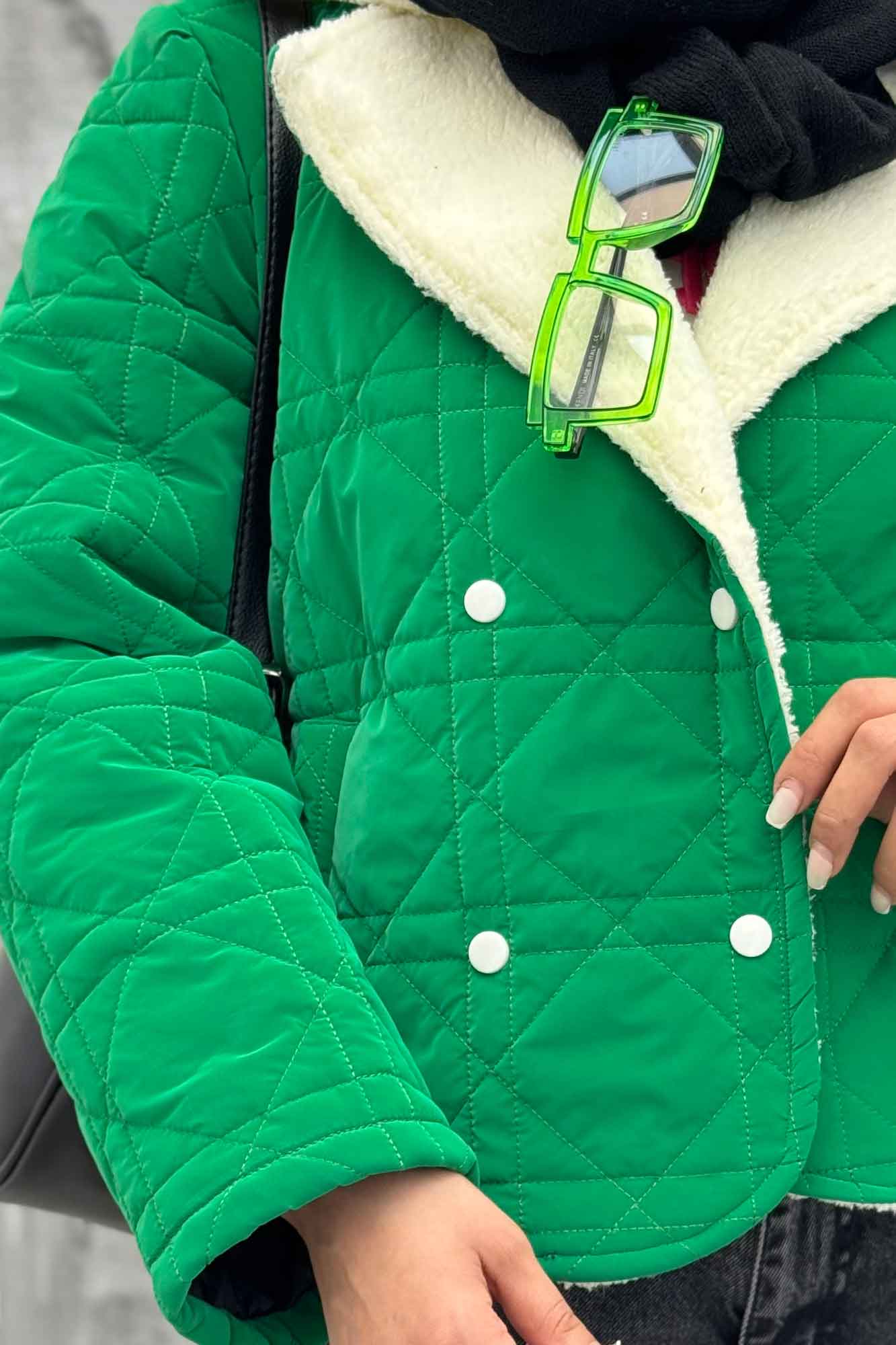 کاپشن سیلیکونی یقه تدی SG