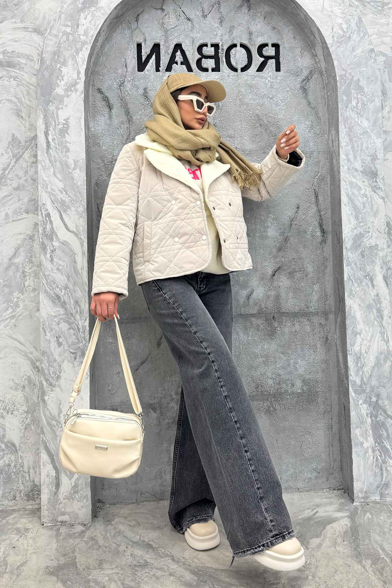 کاپشن سیلیکونی یقه تدی SG