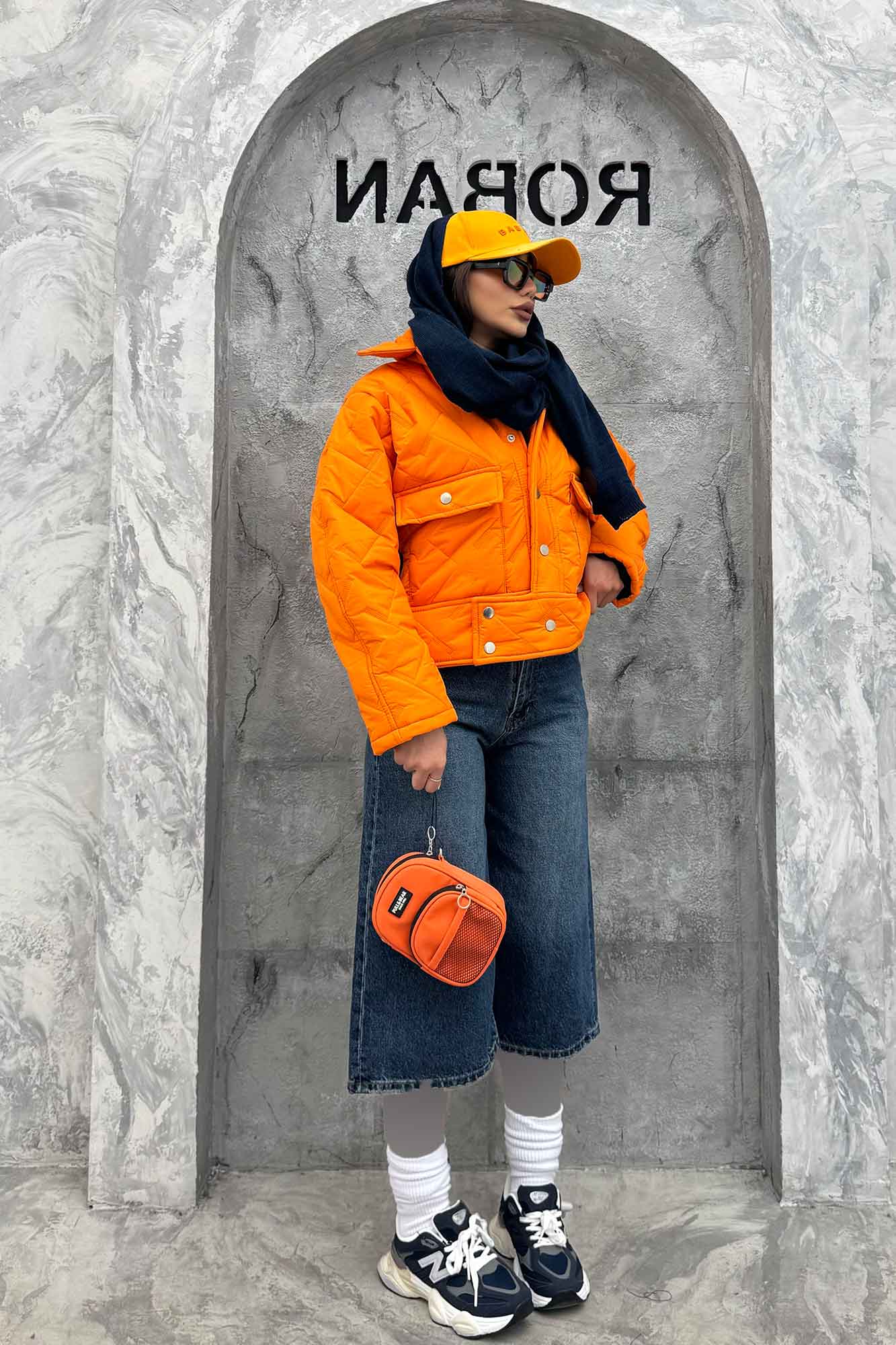 کاپشن امبوردی دکمه زاماک دو جیب پاکتی SG