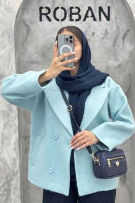 کت آستردار توییت پشمی 4 دکمه بریتنی