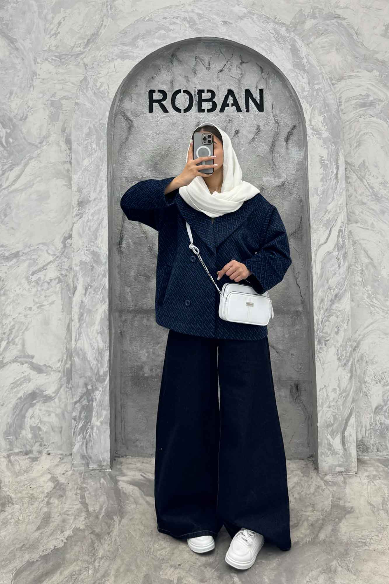 کت آستردار توییت پشمی 4 دکمه بریتنی