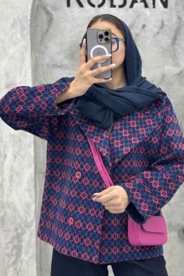 کت آستردار توییت پشمی 4 دکمه بریتنی