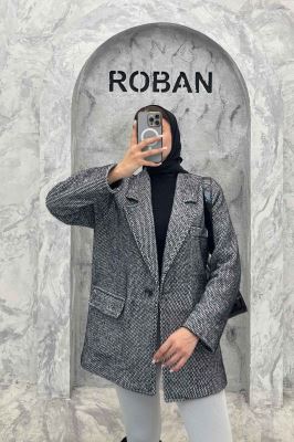 کت آستردار لمزور لبه دوخت تک دکمه کلاوس