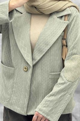 کت مراکشی آستردار تک دکمه نورث