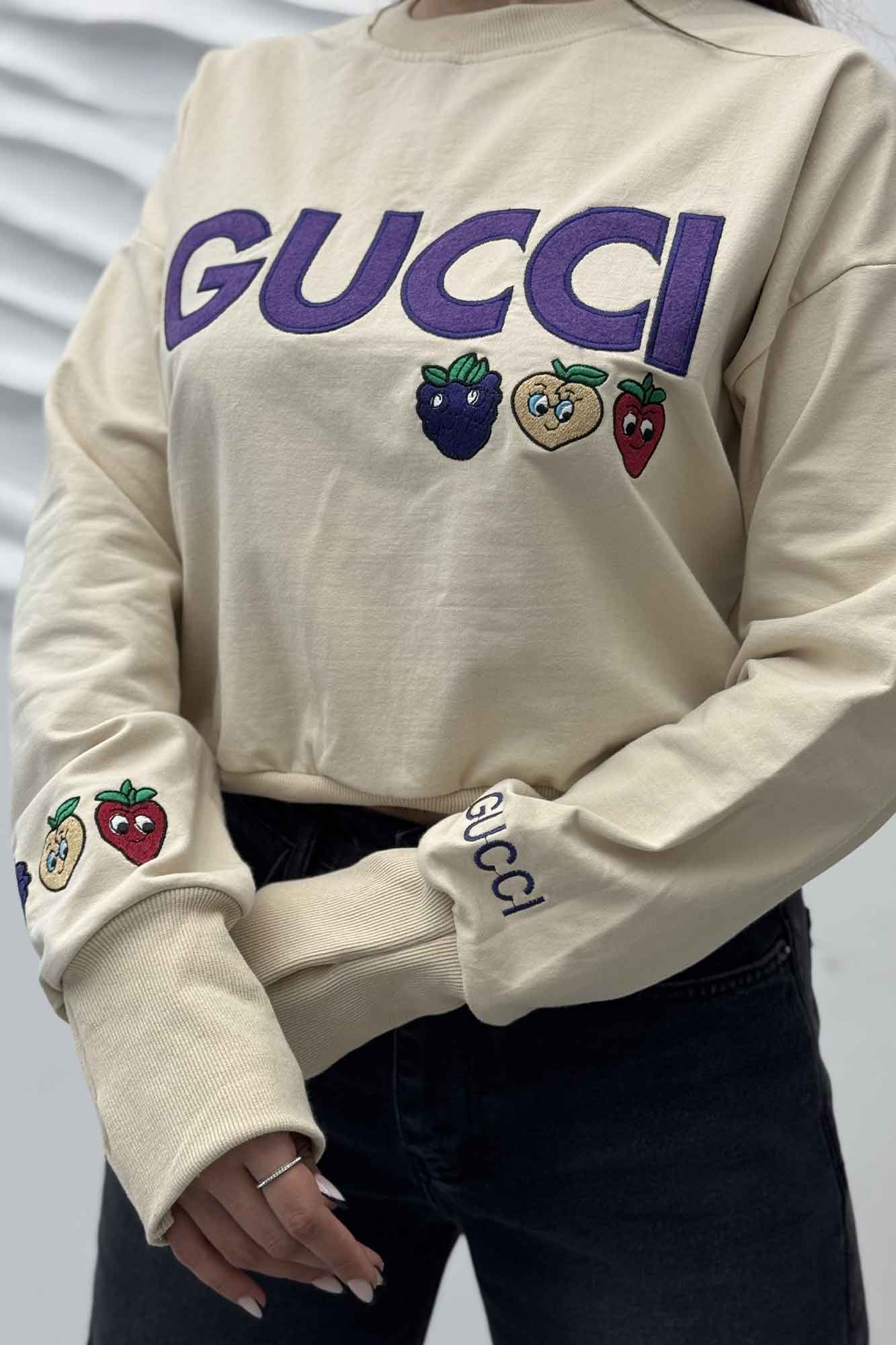 دورس کراپ گلدوزی سه میوه 