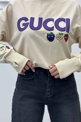 دورس کراپ گلدوزی سه میوه 