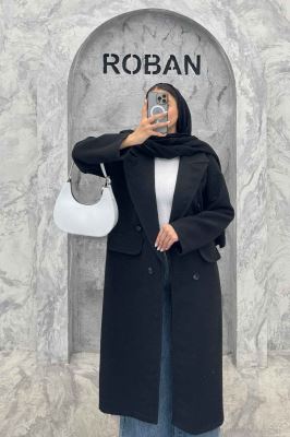 پالتو فوتر دو درجیب کجراه برجسته طیلا