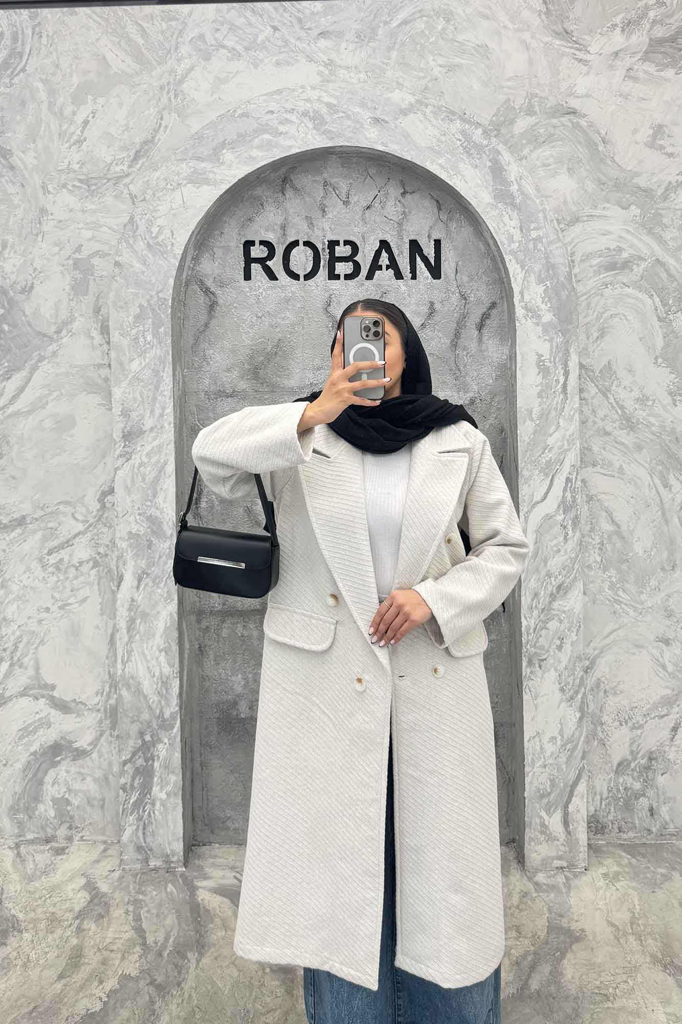 پالتو فوتر دو درجیب کجراه برجسته طیلا