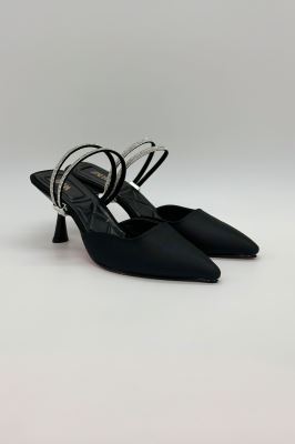 کفش مجلسی پاشنه دار رویه موجی