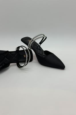 کفش مجلسی پاشنه دار رویه موجی