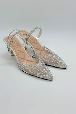 کفش مجلسی جلو بسته تلقی نگینی