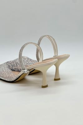 کفش مجلسی جلو بسته تلقی نگینی