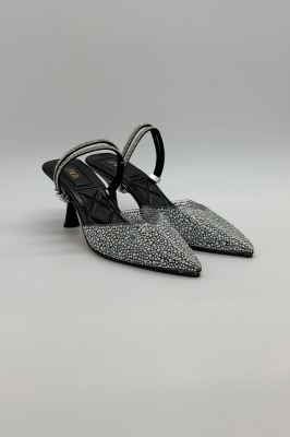 کفش مجلسی جلو بسته تلقی نگینی