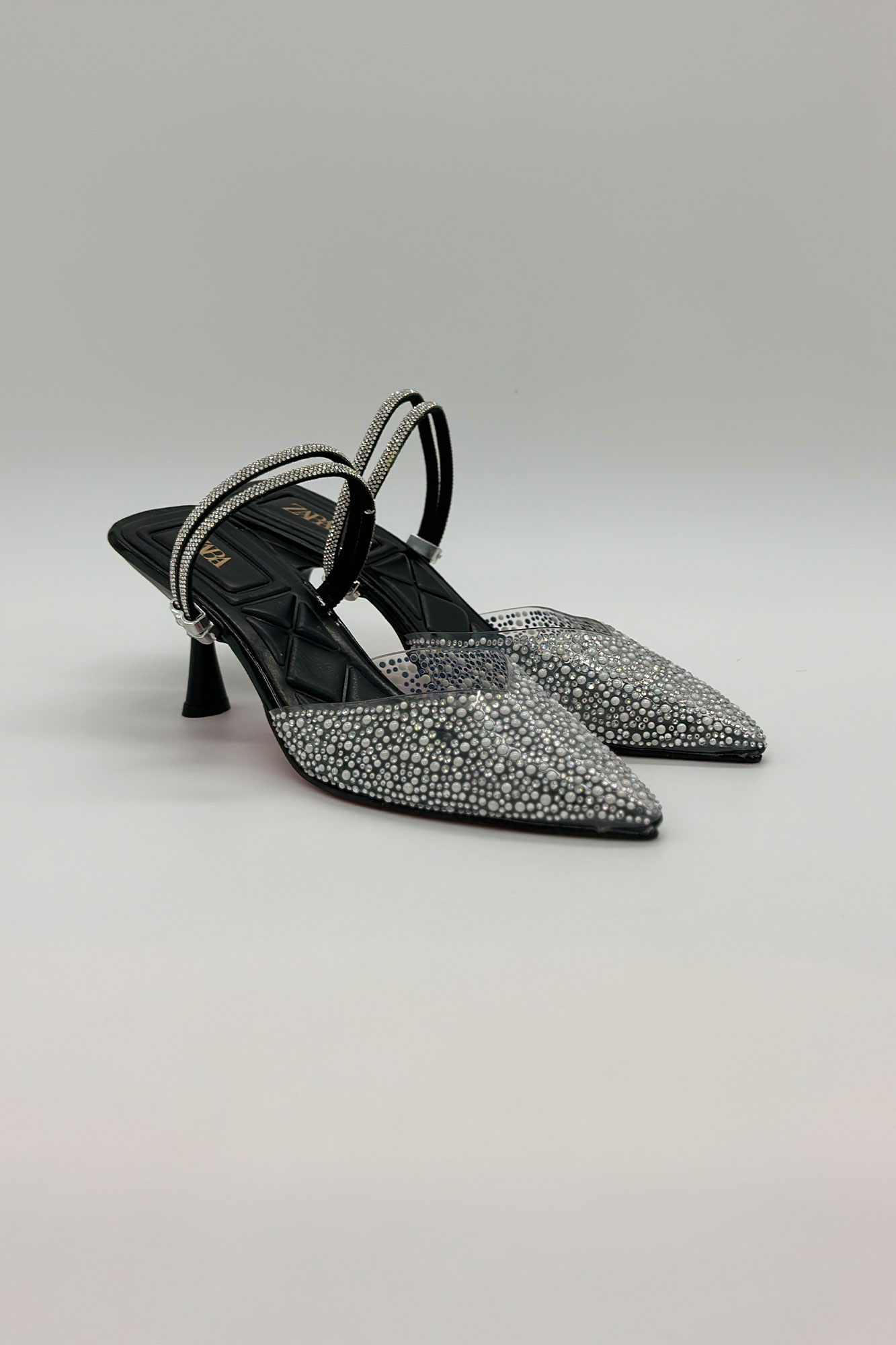 کفش مجلسی جلو بسته تلقی نگینی