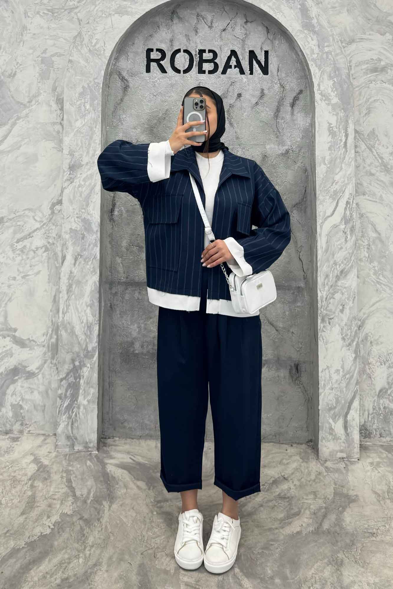 کت بزیاق دیپلمات دو جیب پاکتی پایین کات