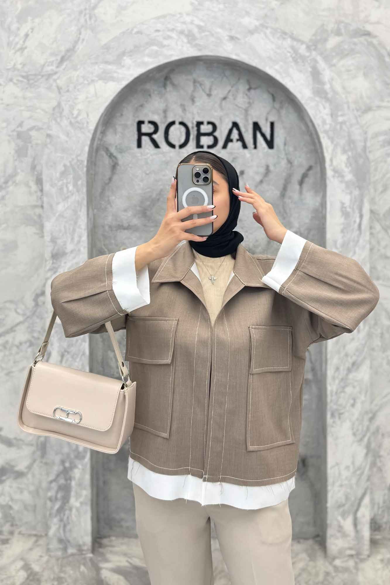 کت بزیاق دو جیب پاکتی پایین کات