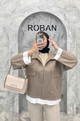 کت بزیاق دو جیب پاکتی پایین کات