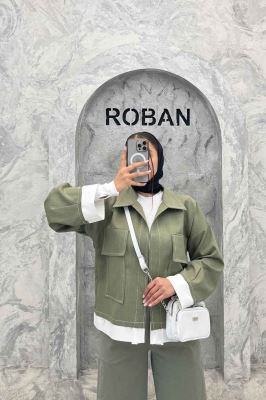 کت بزیاق دو جیب پاکتی پایین کات