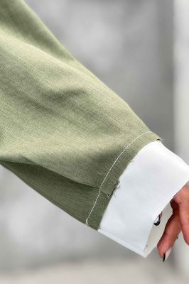 کت بزیاق دو جیب پاکتی پایین کات