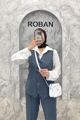 ست ژیله و شلوار جیب فیلتو هفتی وانیل