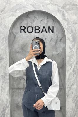 ست ژیله و شلوار جیب فیلتو هفتی وانیل