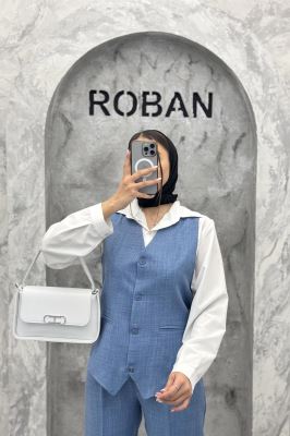 ست ژیله و شلوار جیب فیلتو هفتی وانیل