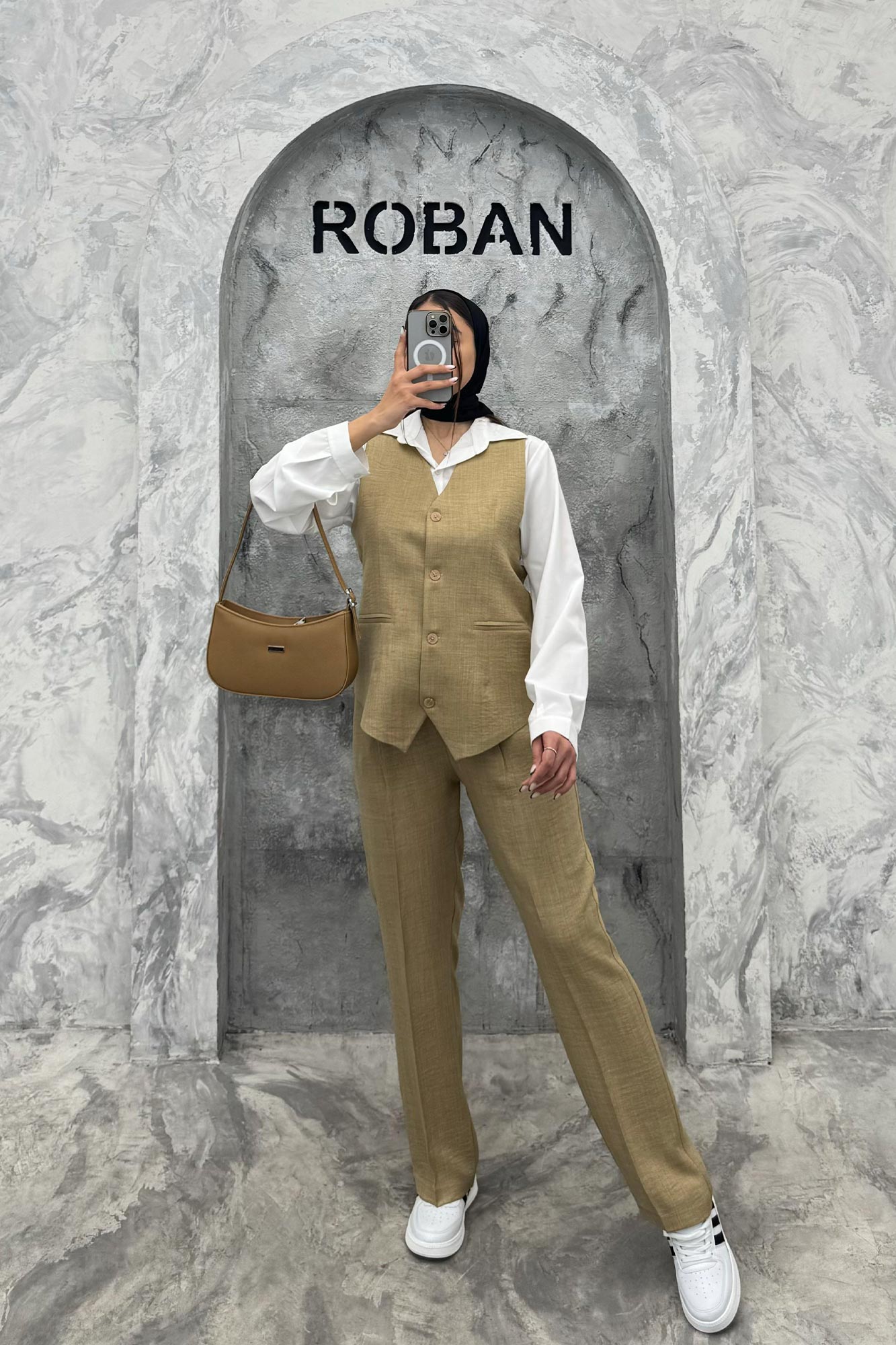 ست ژیله و شلوار جیب فیلتو هفتی وانیل