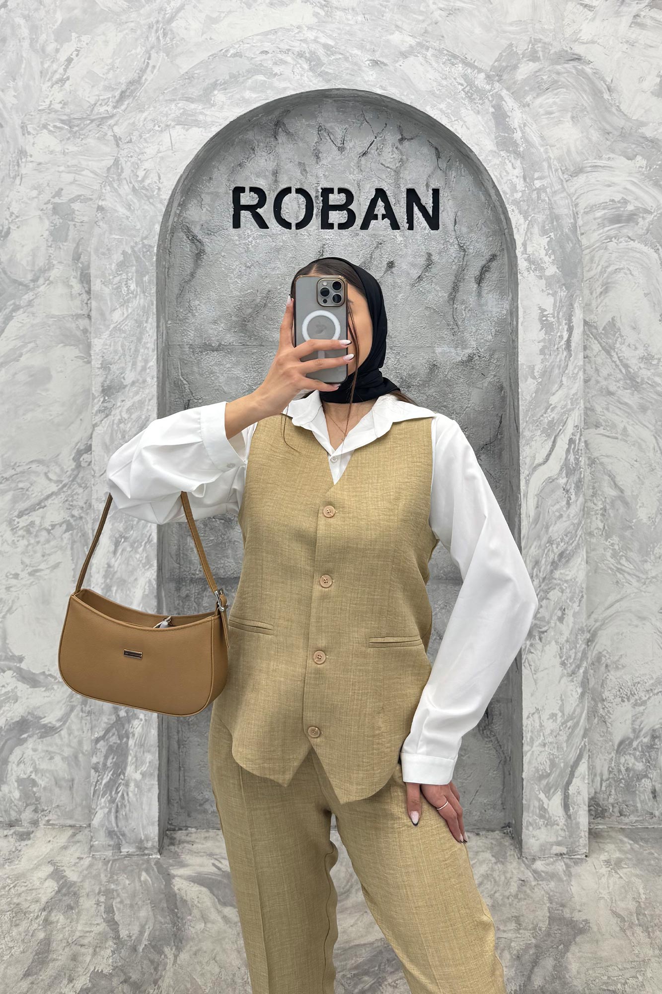 ست ژیله و شلوار جیب فیلتو هفتی وانیل