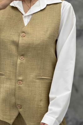 ست ژیله و شلوار جیب فیلتو هفتی وانیل